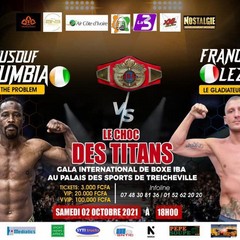 Doumbia vs Lezzi. Foto da pagina facebook IBA World