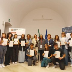 Il Carlo Troya alla Cambridge International school ceremony