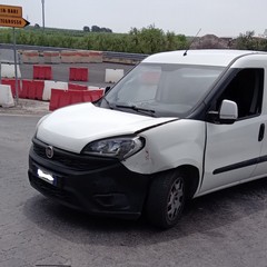 Incidente sulla ex sp 231 all'altezza di Montegrosso
