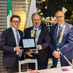 riconoscimento Rotary a Luca Sanguedolce, Andrea Ribatti e Joseph Altamura