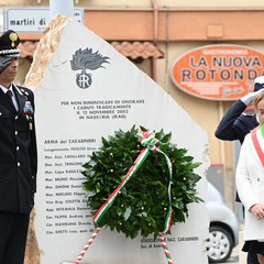Andria rende omaggio ai Caduti di Nassirya a venti anni dalla strage