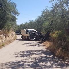incidente stradale via Montefaraone