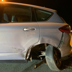 incidente stradale svincolo di via Canosa sulla sp 231