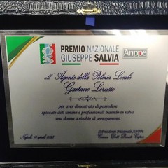A Gaetano Lorusso un premio in ricordo di Giuseppe Salvia
