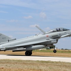 Caccia intercettori Eurofighter dell'Aeronautica Militare