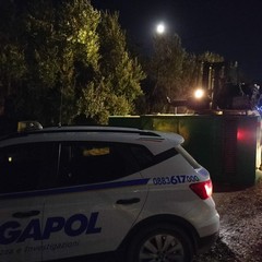 intervento delle guardie giurate della Vegapol