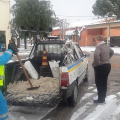 Emergenza neve Bat, l'impegno delle Misericordie