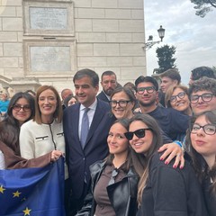 il Liceo "Carlo Troya", presente nella Capitale per la Festa dell’Europa