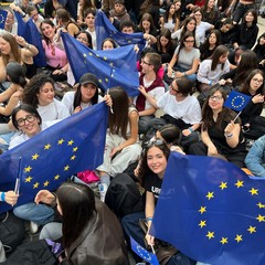 il Liceo "Carlo Troya", presente nella Capitale per la Festa dell’Europa