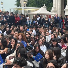 il Liceo "Carlo Troya", presente nella Capitale per la Festa dell’Europa