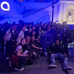 il Liceo "Carlo Troya", presente nella Capitale per la Festa dell’Europa