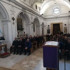 Messa natalizia di Mons. Mansi per il personale dell'ospedale "Bonomo"