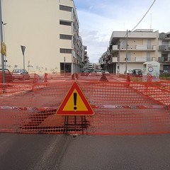 voragine in via Mozart