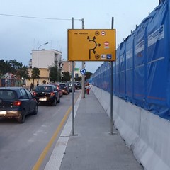 realizzata rotatoria all'incrocio via XXIV Maggio e viale Buozzi