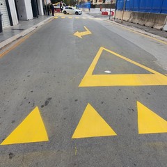 realizzata rotatoria all'incrocio via XXIV Maggio e viale Buozzi