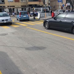 realizzata rotatoria all'incrocio via XXIV Maggio e viale Buozzi