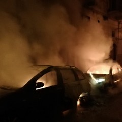 Incendio in via Generale La Masa
