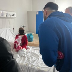 Fidelis in visita alla pediatria del Bonomo