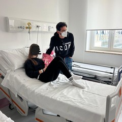 Fidelis in visita alla pediatria del Bonomo