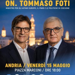il ministro Foti ad Andria per Sabino Napolitano Sindaco 