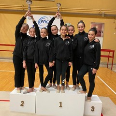 allieve dell’ASD Ritmica Andria Centro Sport