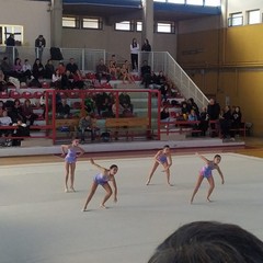 allieve dell’ASD Ritmica Andria Centro Sport