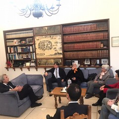Il nuovo Prefetto della Bat, Maurizio Valiante accolto a Palazzo di Città