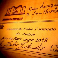 Emanuele Fabio Fortunato: il lituaio andriese con San Nicola e Castel del Monte nel cuore