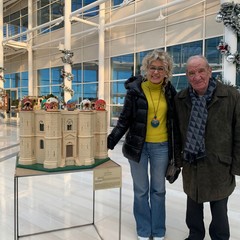 foto Il Presepe di Castel del Monte in mostra al Consiglio Regionale