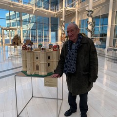 foto Il Presepe di Castel del Monte in mostra al Consiglio Regionale