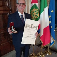 Cav. Uff. Riccardo Di Matteo insignito Benemerito della Salute Pubblica