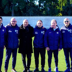 foto Virtus Andria con tecnici Inter