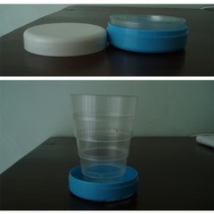 Il “bicchiere telescopico”: un modo utile e semplice per ridurre l’uso della plastica