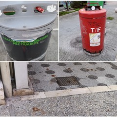 Andria, degrado per le vie cittadine