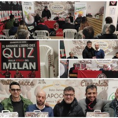 vertici ed i tifosi del Milan Club Andria