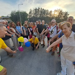 camminata notturna lungo la Via Francigena