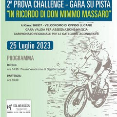 Gara in ricordo di don Mimmo Massaro locandina