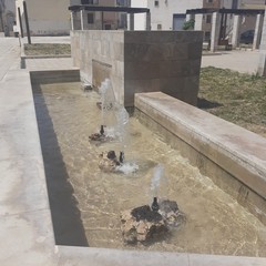 la fontana di Largo Grotte