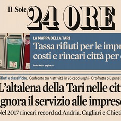 Montaruli: "Aumenti tassa rifiuti ad Andria"
