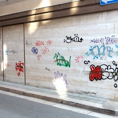 graffiti per le strade di Andria