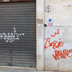 graffiti per le strade di Andria