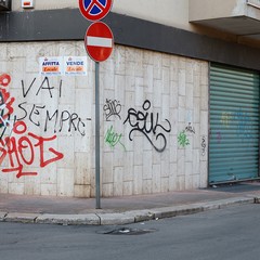 graffiti per le strade di Andria
