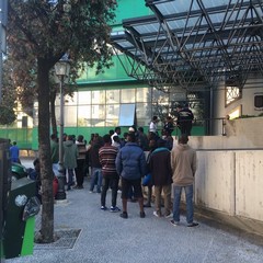 Protesta dei migranti