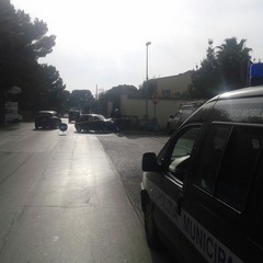 incidente stradale in via Canosa