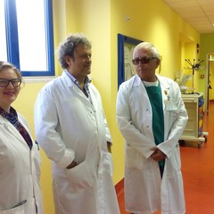 da sx Dott.ri De Niccolo, Porziotta e Lorusso