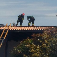 incendio villa confiscata