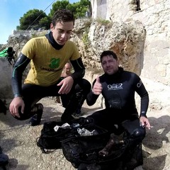 Puliamo il mondo, pulizia dei fondali di Polignano a mare