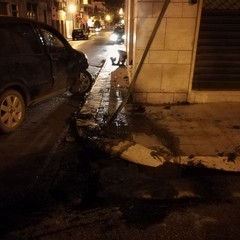 incidente stradale tra via Giusti e via Vittoria