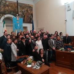 Nozze in Comune per l'on Giuseppe D'Ambrosio e la sua Mariangela