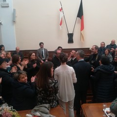 Nozze in Comune per l'on Giuseppe D'Ambrosio e la sua Mariangela